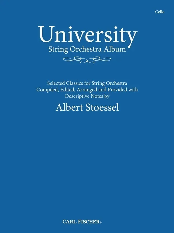 University String Orch Album Cello Part (Softcover Book)