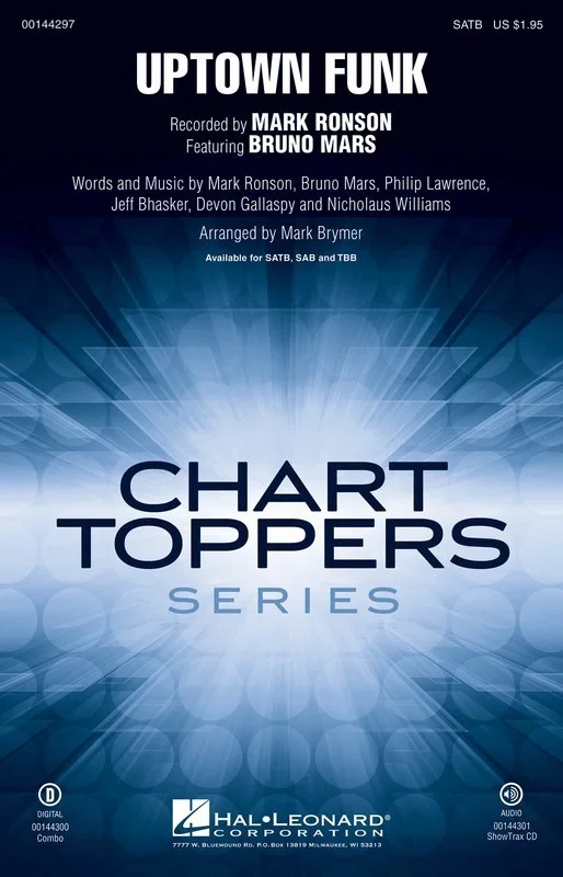 Uptown Funk SATB (Octavo)