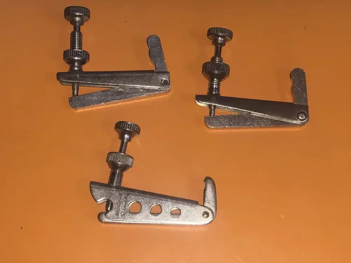 USED cello adjuster – nickel – various designs
