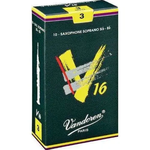 V16 Vandoren Reeds – Soprano Sax (Singular Reed)