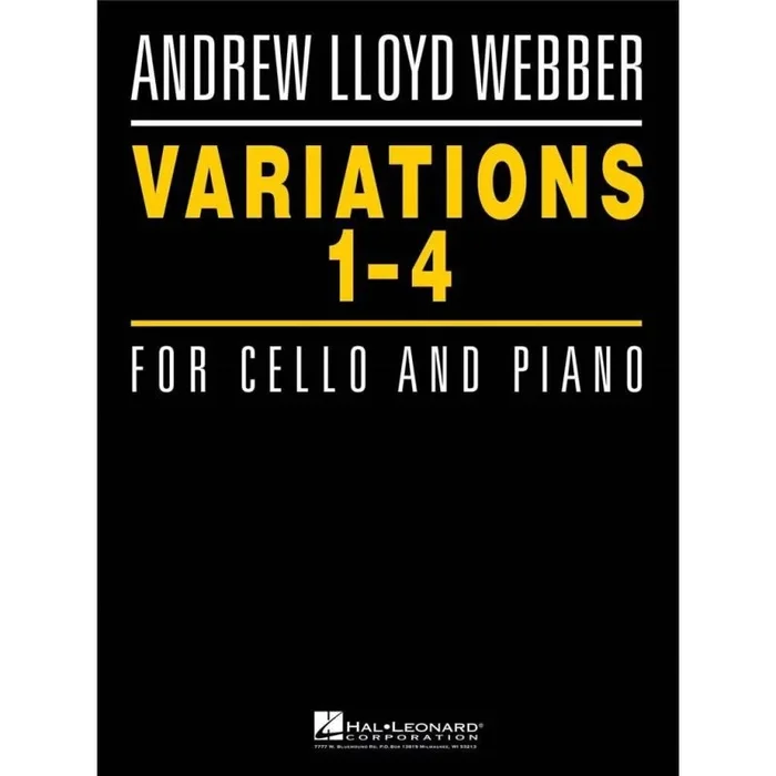 Variations 1-4 for Cello and Piano