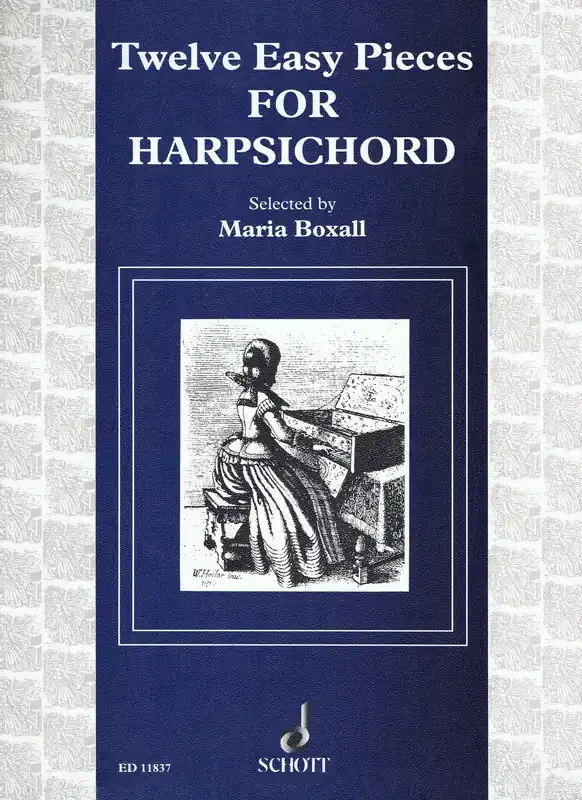 Various 12 Easy Pieces for Harpsichord