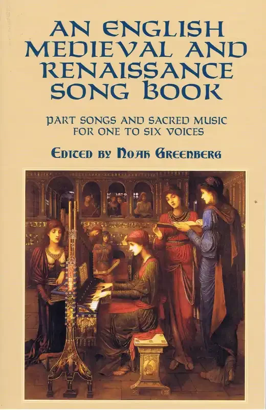 Various An English Medieval and Renaissance Song Book