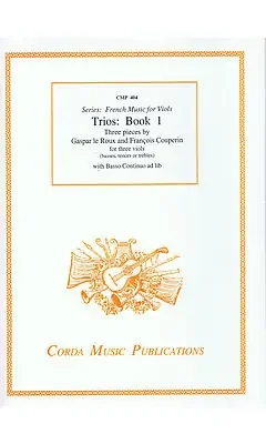 Various French Trios – Book 1 for Viol Trio