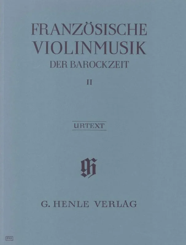 Various: French Violin Music of the Baroque Vol 2 for Violin & Piano