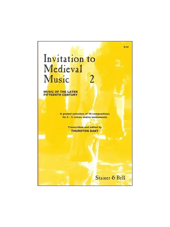 Various Invitation to Medieval Music – Book 2