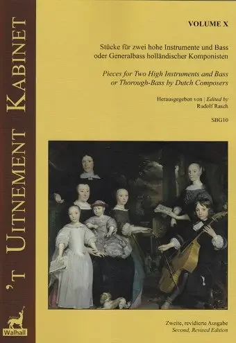 Various ‘T Uitnement Kabinet 17 Works for Two Melody Instruments and Basso – Volume X