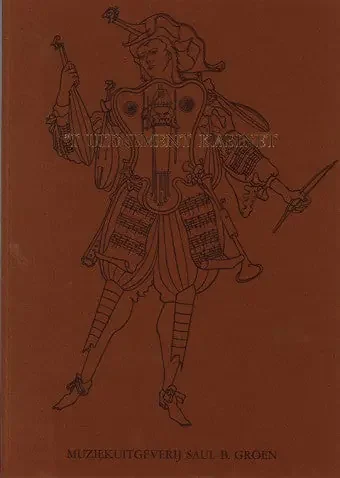 Various ‘T Uitnement Kabinet – 36 Works for Soprano Recorder Solo – Volume I