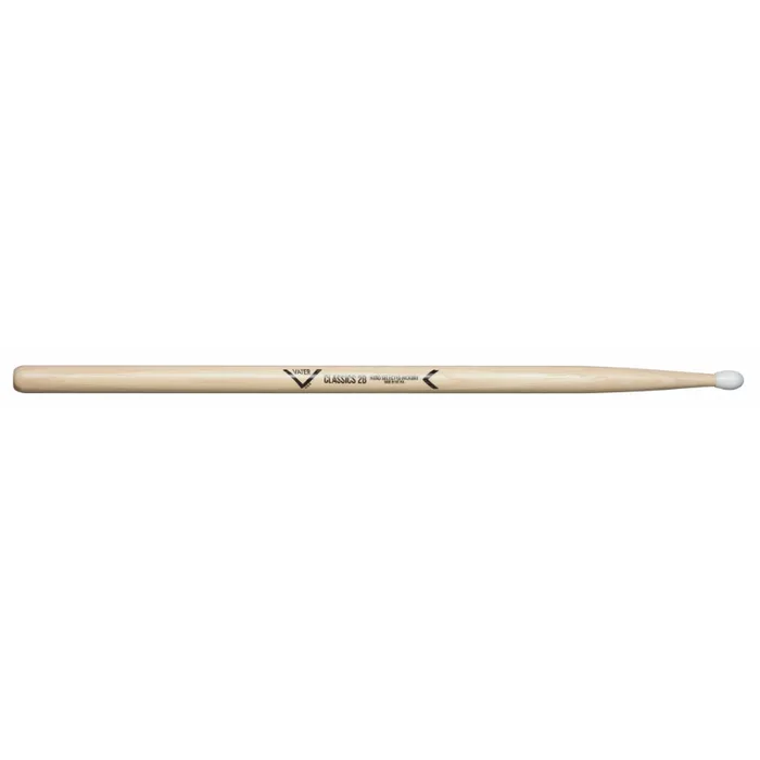 Vater Classics 2B Nylon Drumsticks with Medium Oval Tip