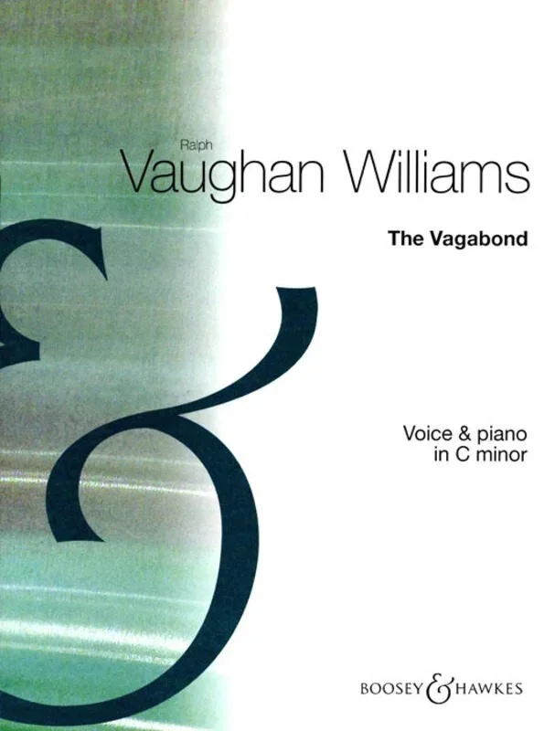 Vaughan Williams – The Vagabond (C Minor) Voice/Piano (Sheet Music) Book