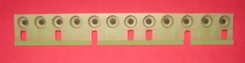 VE975200 12 x 1 rubber contact strip **DISCONTINUED**