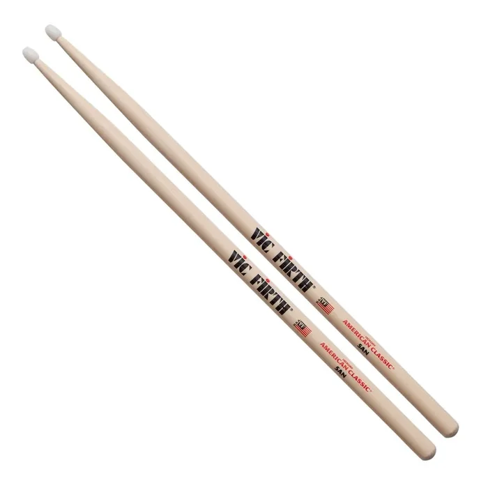 Vic Firth 5AN Drumsticks American Classic, Nylon Tip