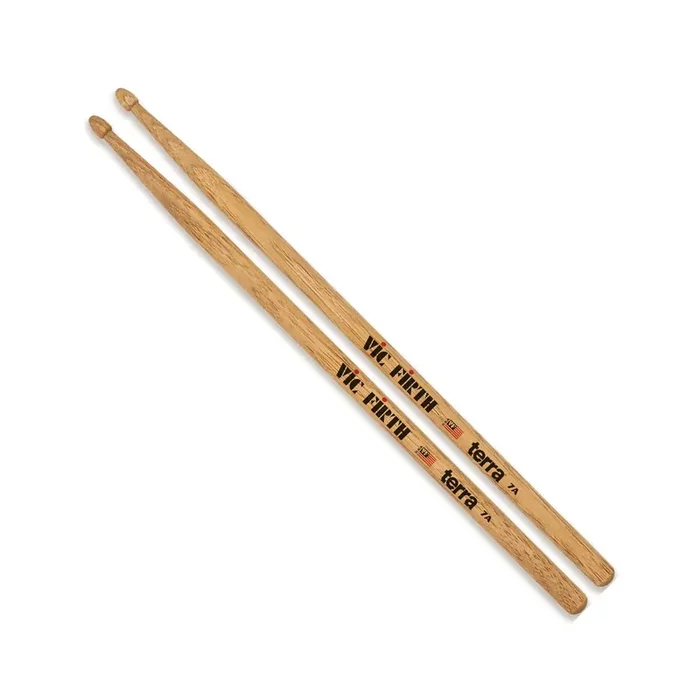 Vic Firth 7A Terra Drumsticks, Wood Tip