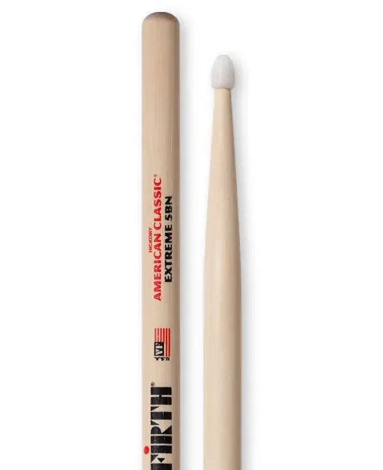 Vic Firth X5BN Extra Long Nylon Tip Drumsticks
