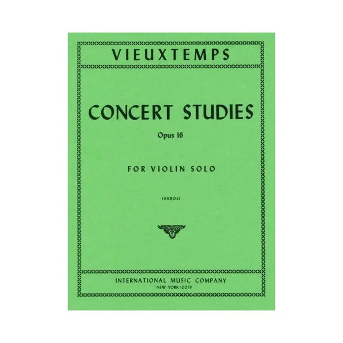 Vieuxtemps, Henri – Concert Studies op.16
