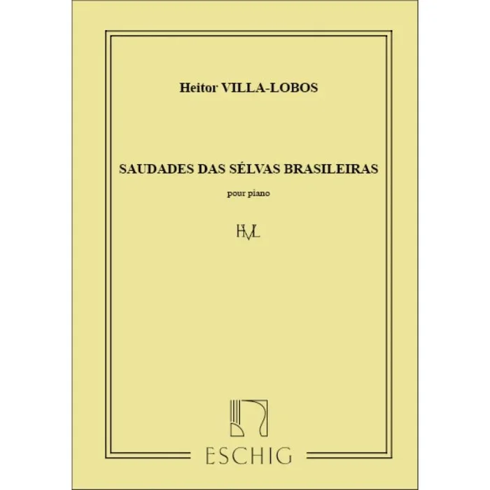Villa-Lobos Saudades Selvas Piano