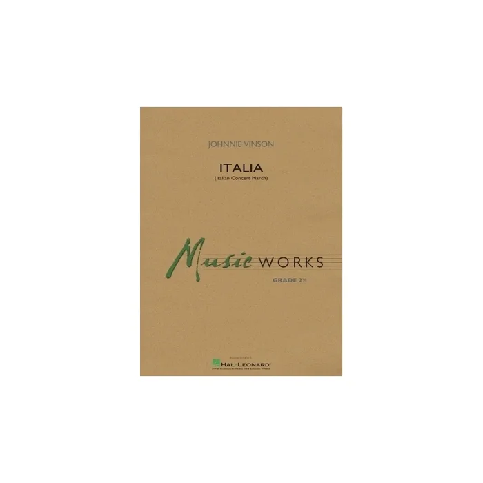Vinson, Johnnie – Italia (Italian Concert March)