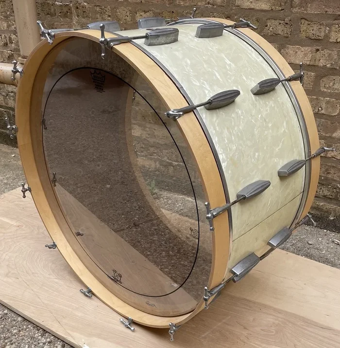 Vintage Slingerland Radio King 14″x28″ Bass Drum WMP 30s/40s