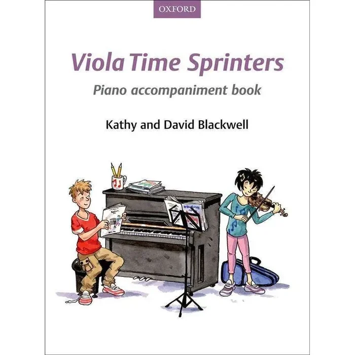 Viola Time Sprinters – Piano Accompaniment Book – Oxford