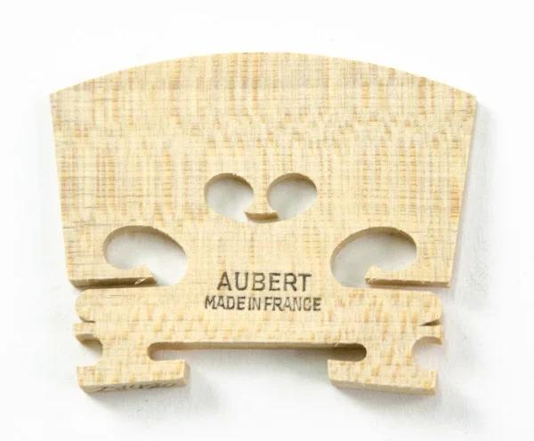 Violin Bridge-Aubert France 5 Low Heart 1/16