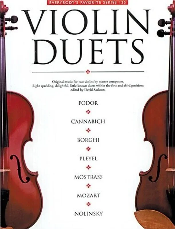 Violin Duets Efs135 (Softcover Book)