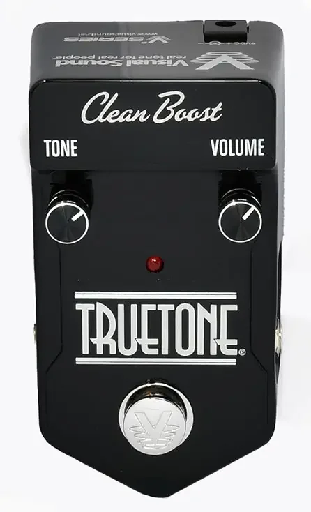Visual Sound TrueTone Clean Boost Transparent Guitar Boost Pedal