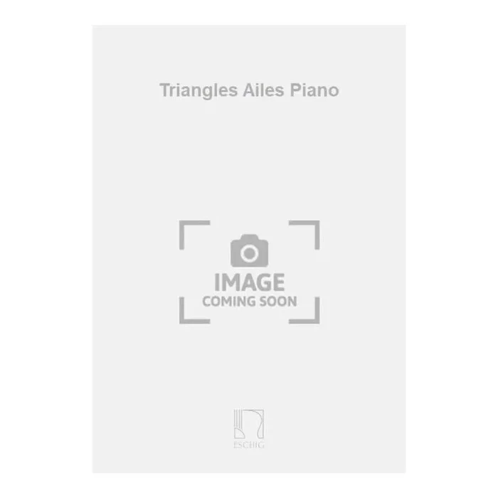 Visvikis, Demis – Triangles Ailes Piano
