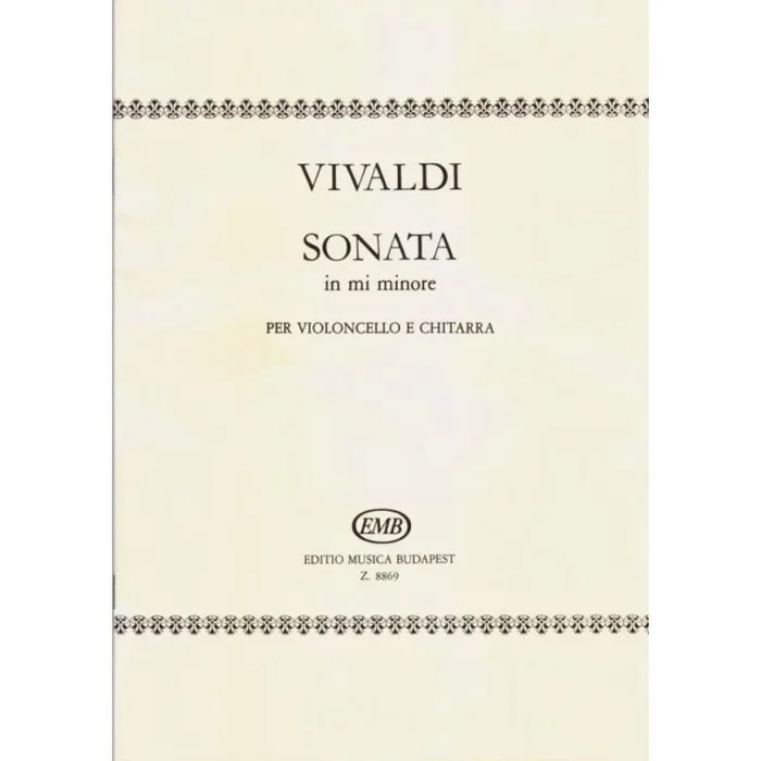 Vivaldi, Antonio – Sonata in mi minore