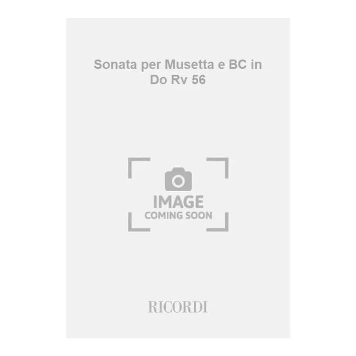 Vivaldi, Antonio – Sonata per Musetta e BC in Do Rv 56