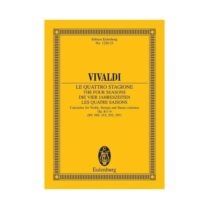Vivaldi, Antonio – The Four Seasons op. 8/1 RV 269 / PV 241