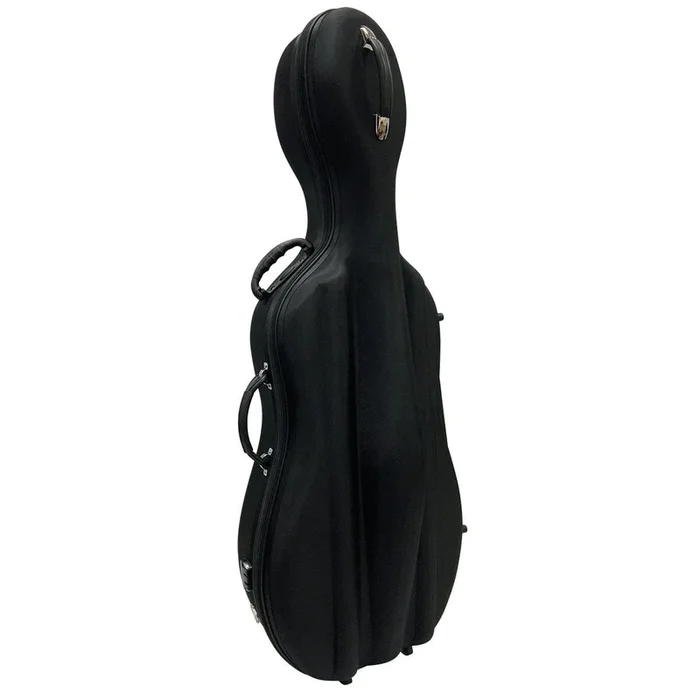 Vivo Baccello 4/4 Black Semi-Hard Case with Wheels and Padded Straps