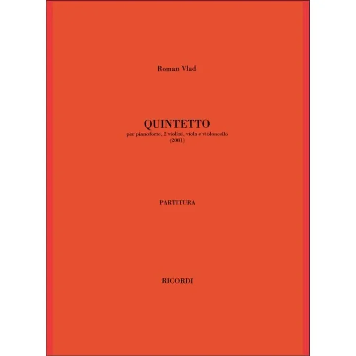 Vlad, Roman – Quintetto