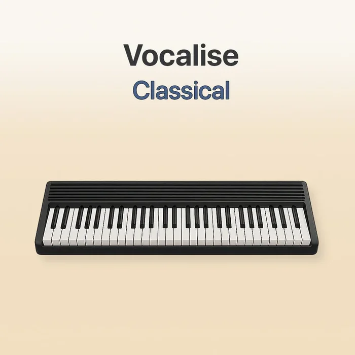 Vocalise Sheet Music