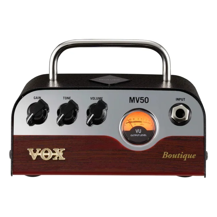 Vox MV50 Boutique Nutube Class D Mini Guitar Amp Head 50w-4 Ohms, 25w-8 Ohms, 12.5w-16 Ohm
