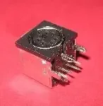 VZ743800 Clavinova sustain pedal DIN socket no tab