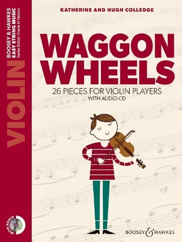 Waggon Wheels Violin Book/CD New Edition (Softcover Book/CD)