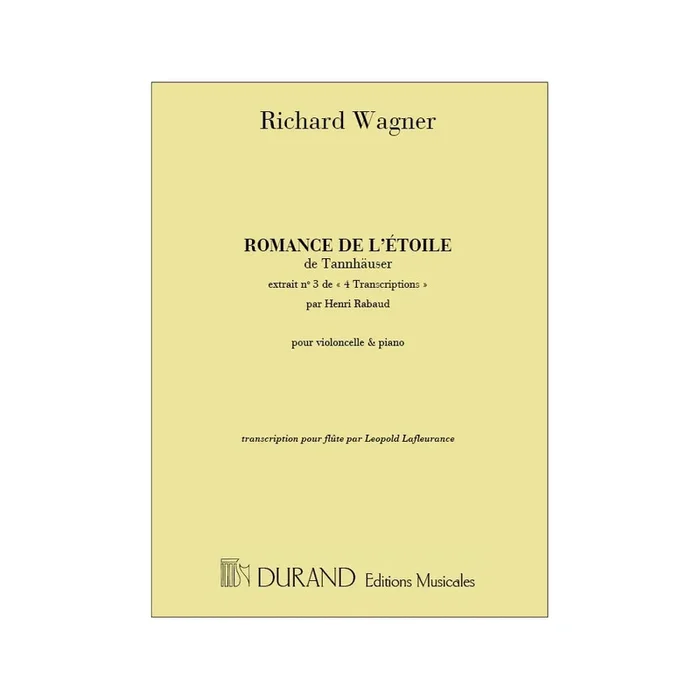 Wagner, Richard – Romance A L’Etoile Fl-Piano