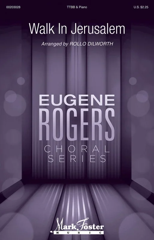 Walk In Jerusalem TTBB (Octavo)