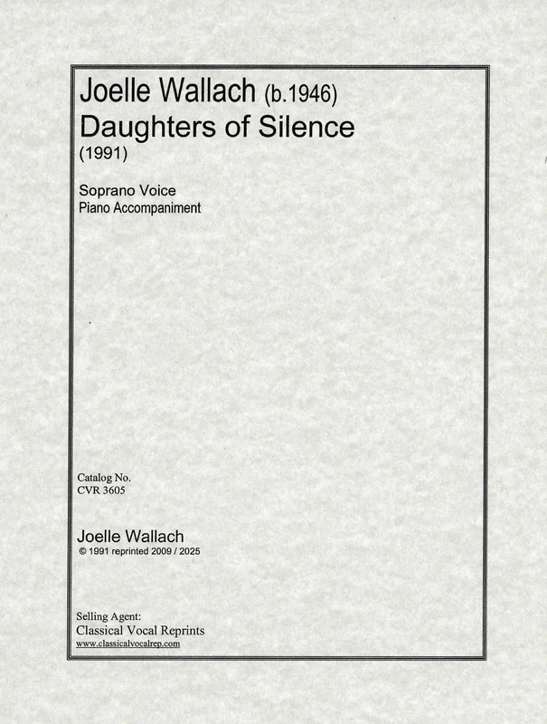 Wallach: Daughters of Silence