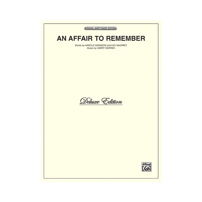 Warren, Harry – An Affair to Remember