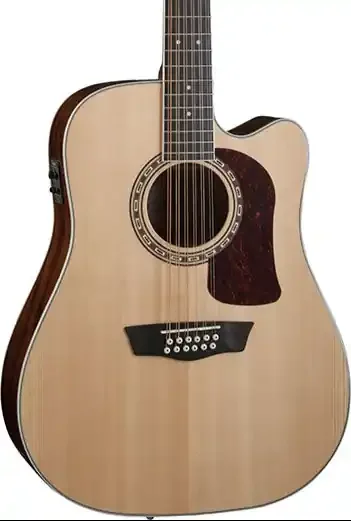 Washburn D10SCE-12 Heritage 10 Series 12 String Dreadnought Cutaway