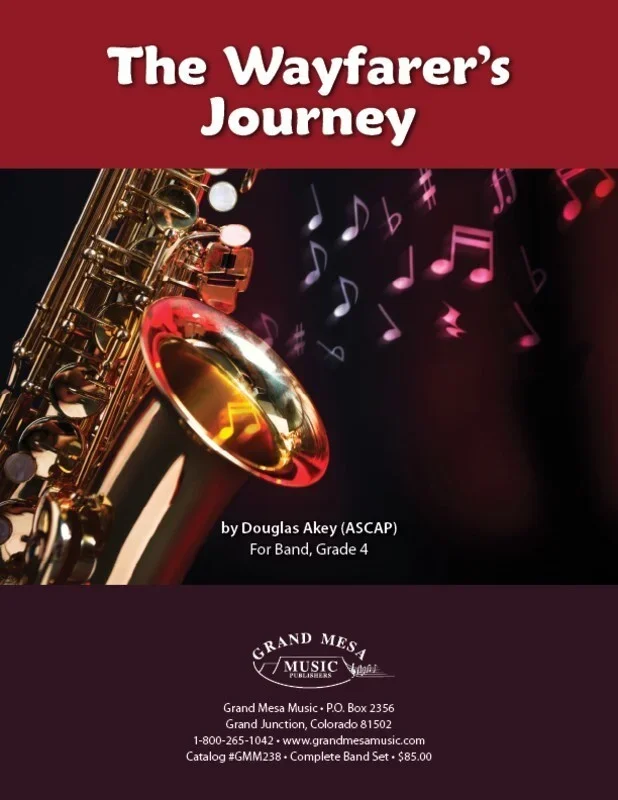 Wayfarers Journey The Concert Band 4 Score/Parts Book