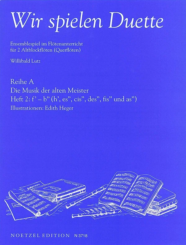 We Play Duets – Series A – Volume 2 for AA Recorders