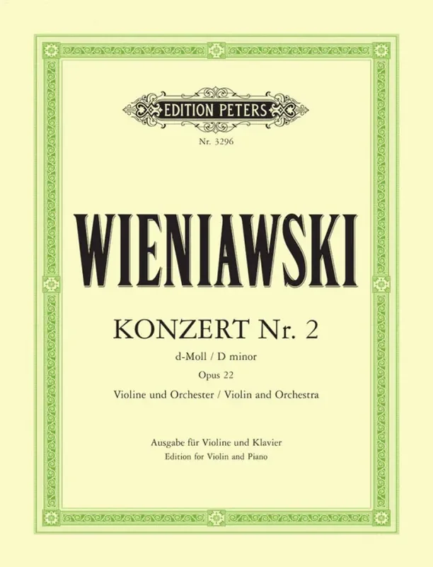 Weiniawski – Concerto No.2 in D Minor (Op. 22)