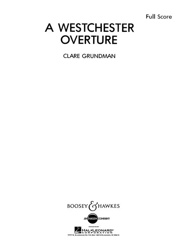 Westchester Overtre Sc Book