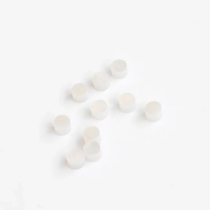 White Pearloid Fretboard Inlays 3mm (Bag of 10)