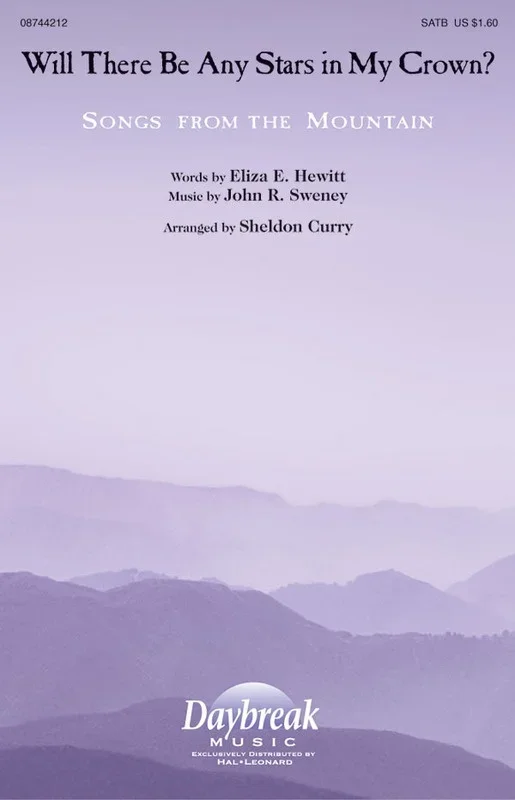 Will There Be Any Stars In My Crown SATB (Octavo)