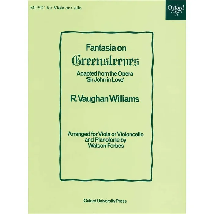 Williams Fantasia (for Viola or Cello)