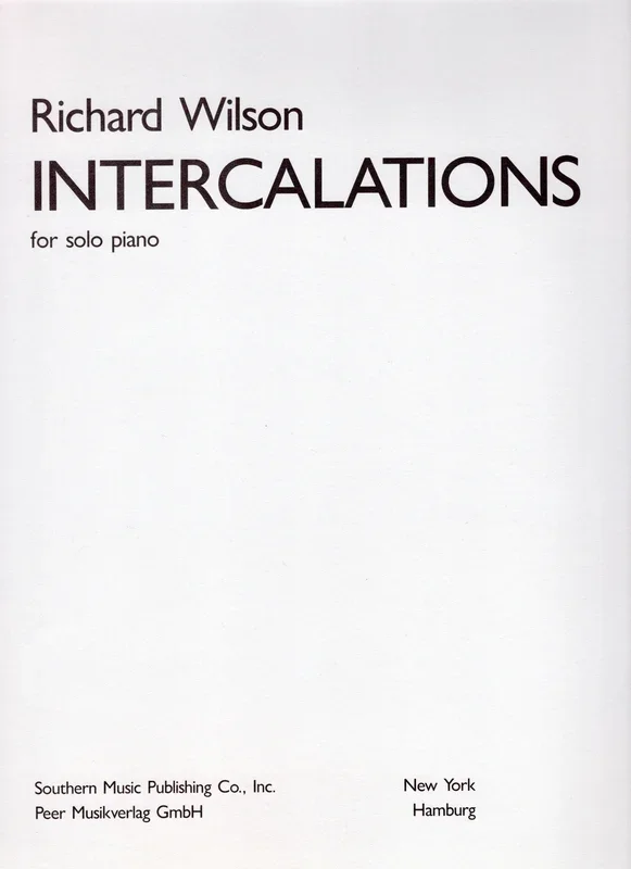 Wilson: Intercalations