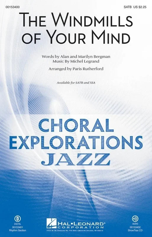 Windmills Of Your Mind ShowTrax CD (CD Only)